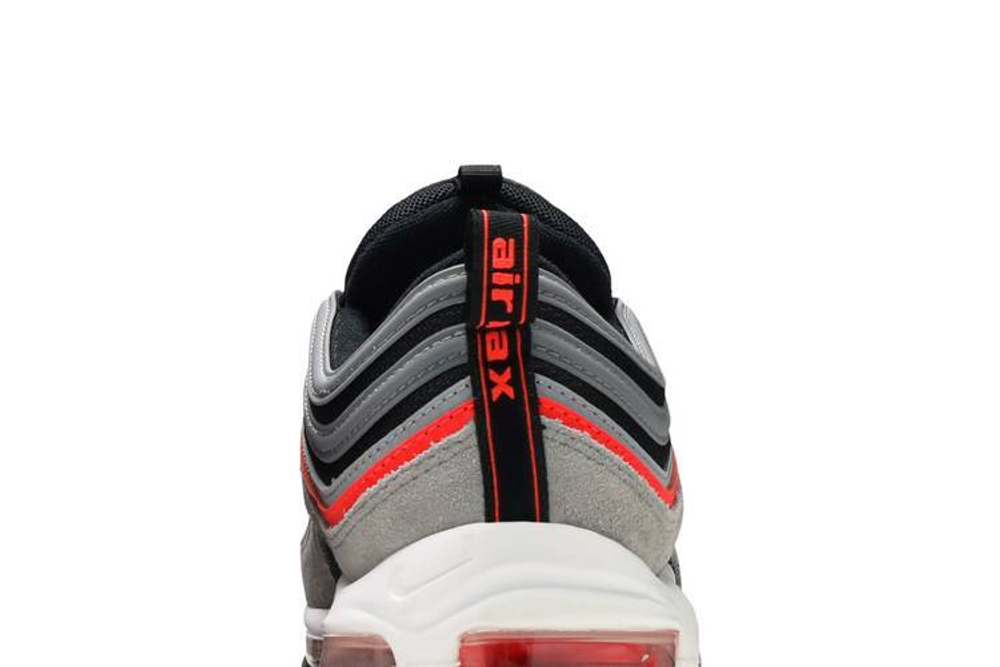 Nike air max 97 wolf grey red on sale