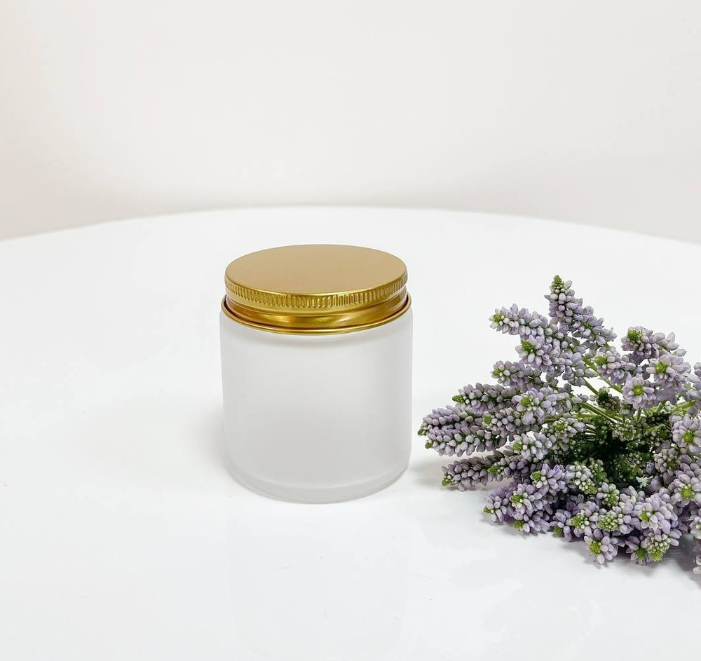 Банка матовая для свечей 120 мл