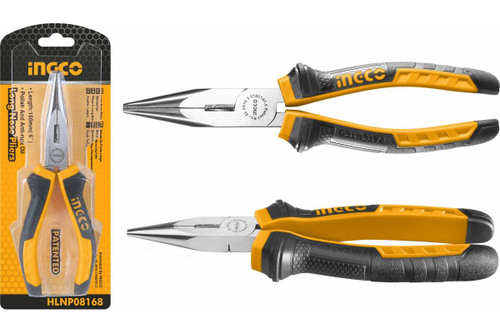 Тонкогубцы INGCO 160мм HLNP08168