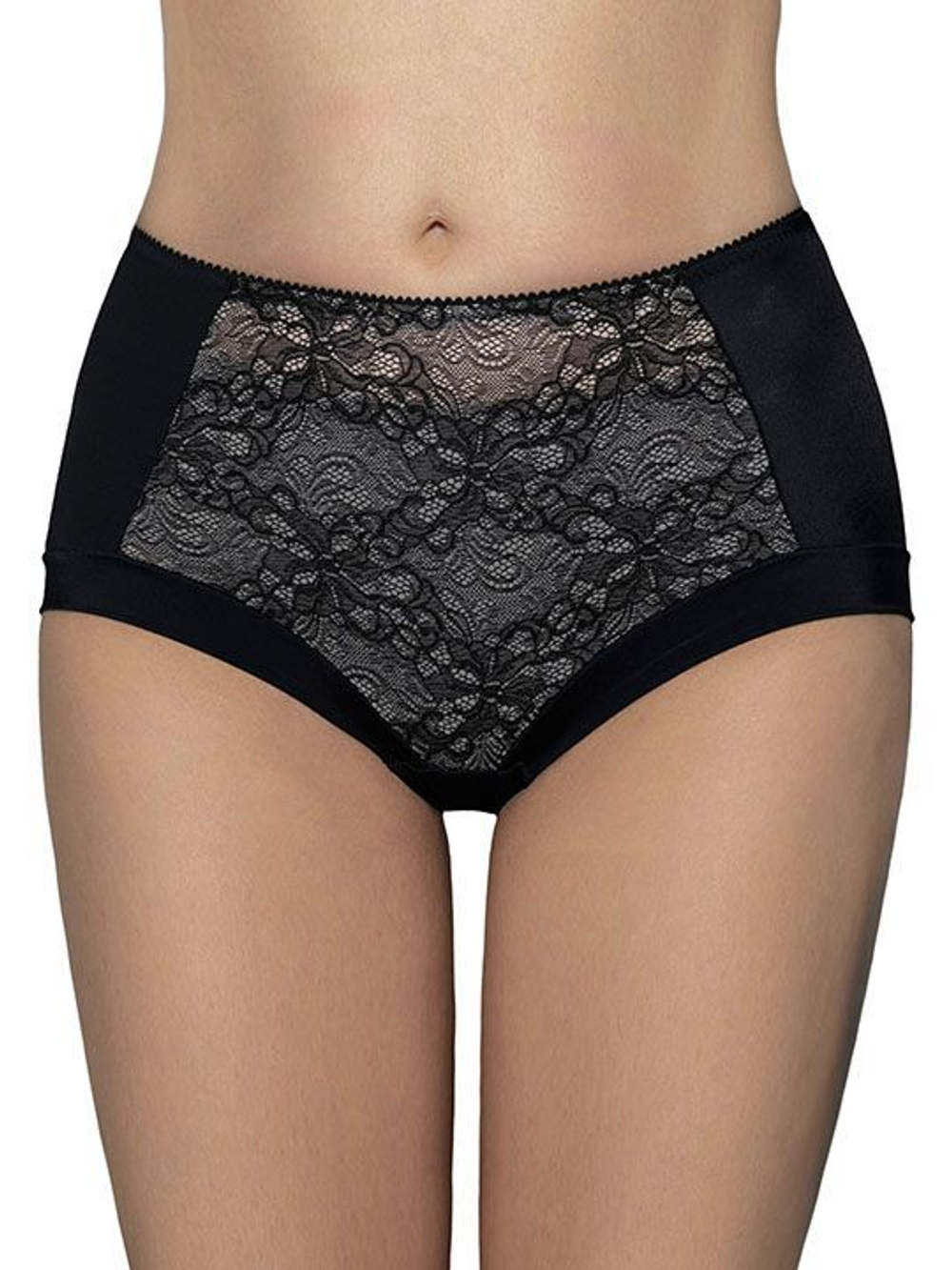 Трусы-слип с высокой линией талии Elegant (Размер: 42) (Цвет: грязно-розовый)