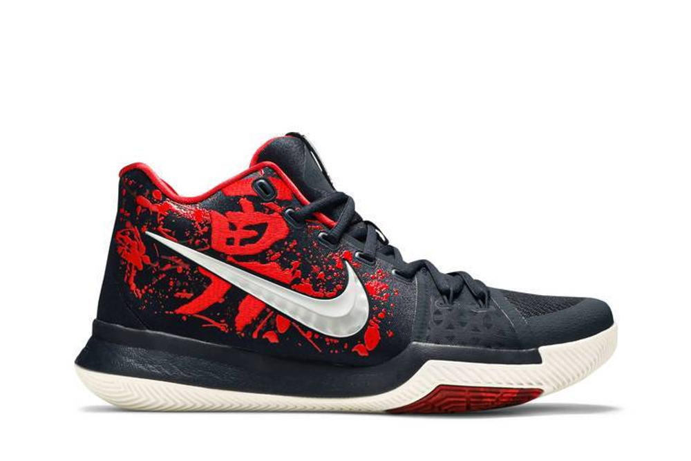 Kyrie 3 white and red sales