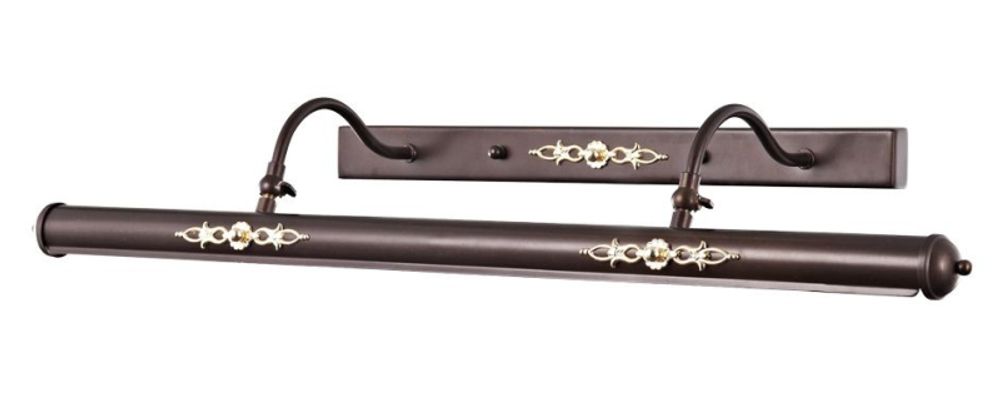 SL574.401.04 Подсветка для картин ST-Luce Коричневый/Коричневый E14 4*25W ILLUMINAZIONE