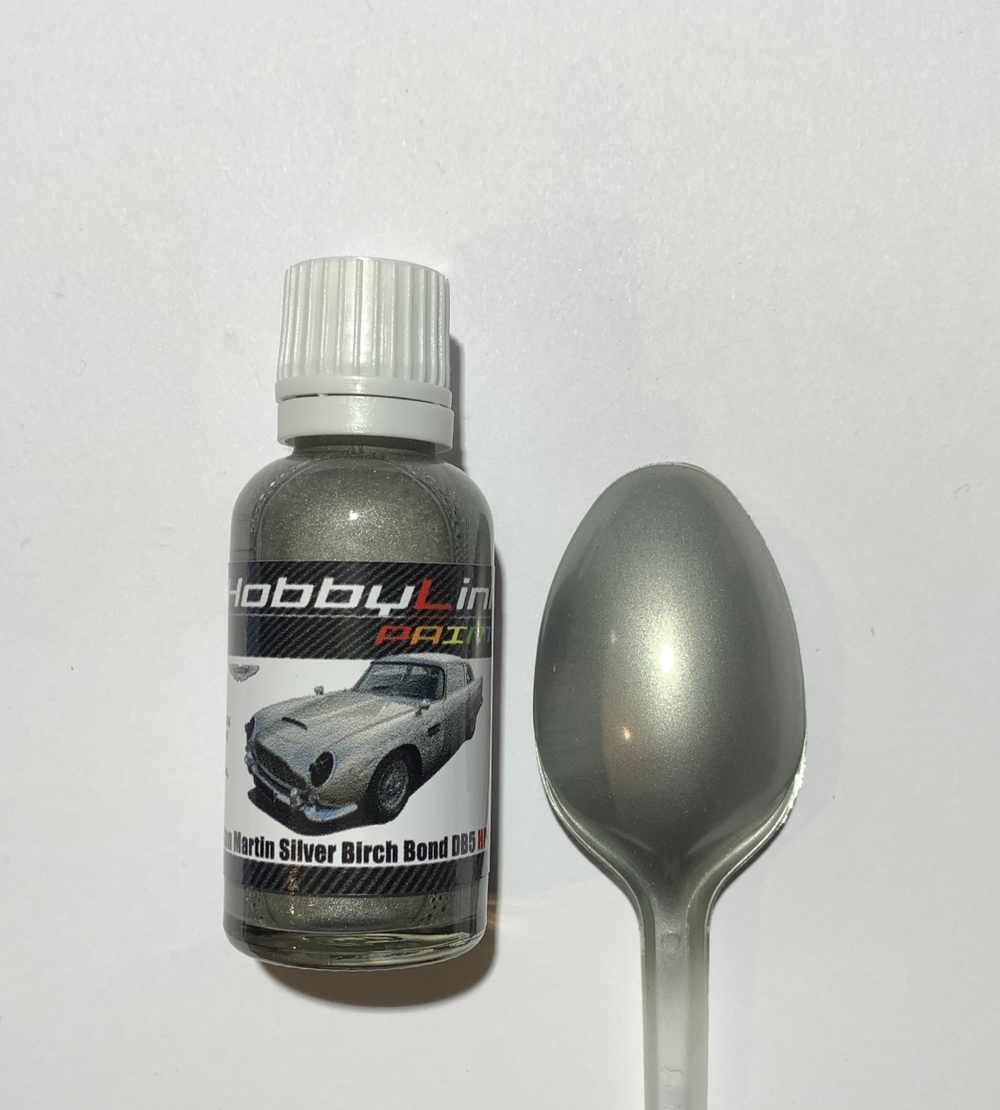 Краска лаковая HobbyLink Aston Martin Silver Birch James Bond DB5 HP-3301