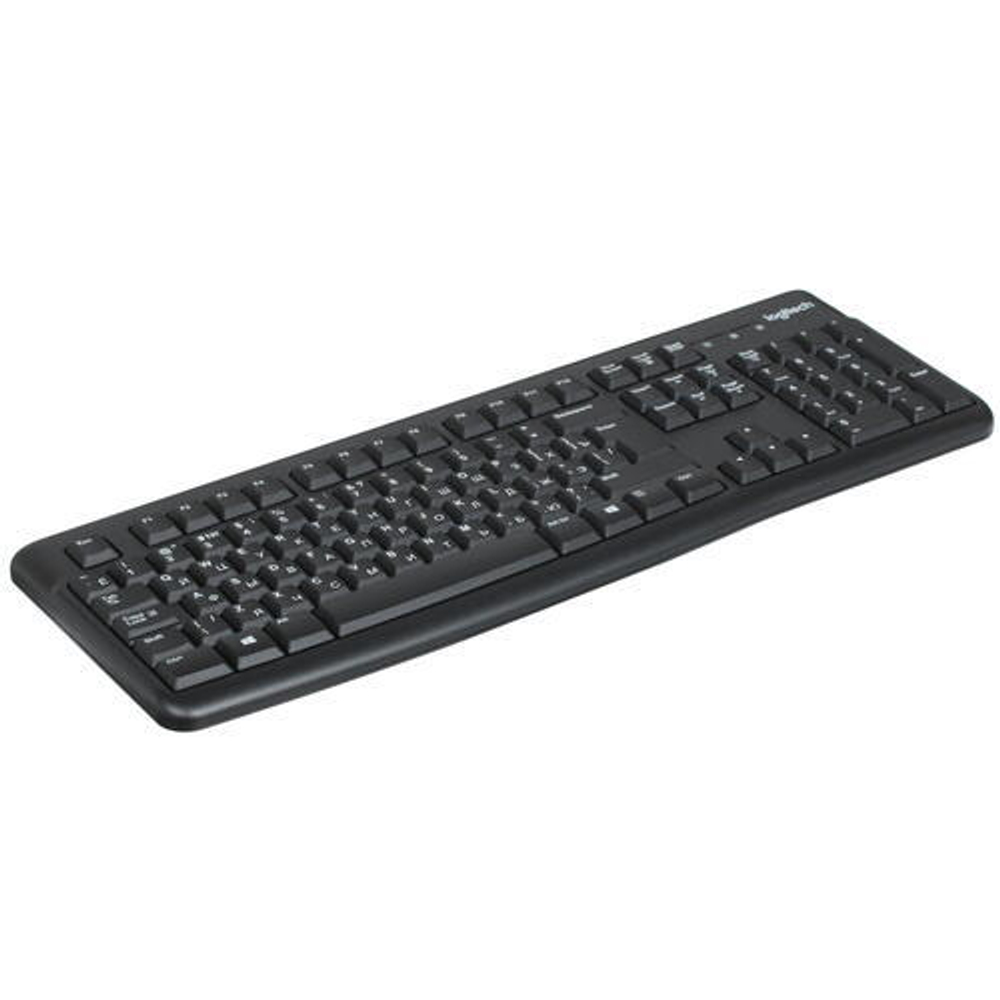 Клавиатура, Logitech, K120, USB, Black (920-002522)