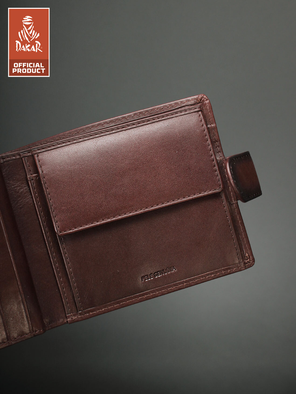 DKB1005 Castanho - Портмоне Dakar