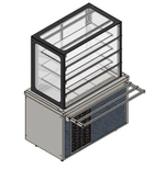 Витрина холодильная REFETTORIO City RCC21A, с дверками раздачи