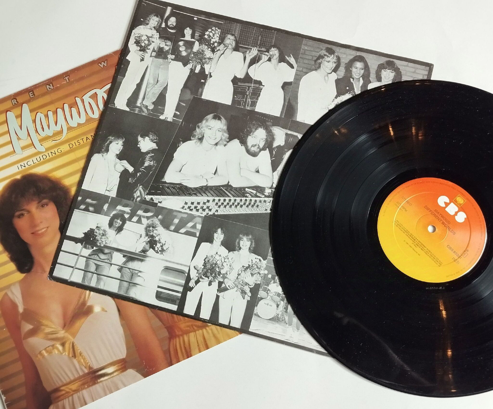 Винтажная виниловая пластинка LP Maywood Different Worlds (Швеция 1981)