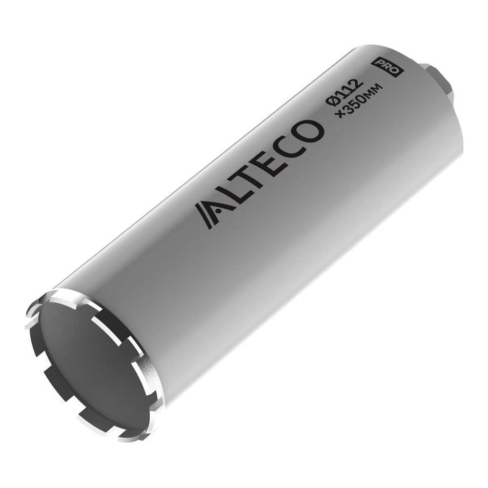 Алмазная коронка ALTECO Pro 112*350