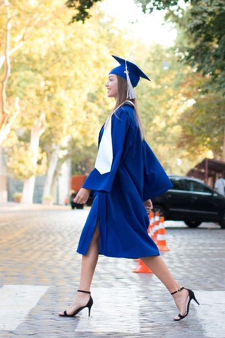 Комплект выпускника стандарт – цвет ярко-синий