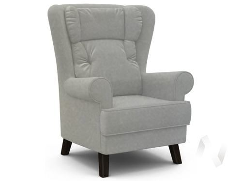 Кресло отдыха Комфорт-2 (венге лак/EVA GRAY)