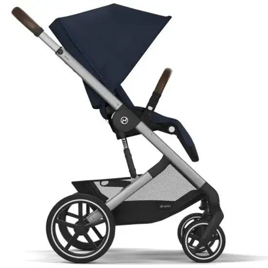 Коляска 2 в 1 Cybex Balios S Lux 2025 (Ocean blue/Silver)