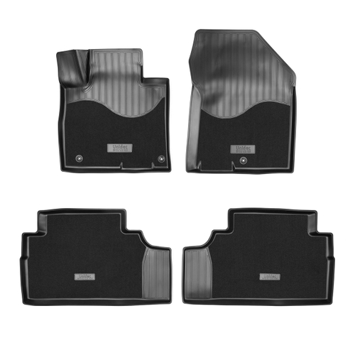 Ковры в салон Norplast/Unidec для Hyundai Santa Fe (2018-), Черный, 7 мест, арт.NPA10-C31-531-CM