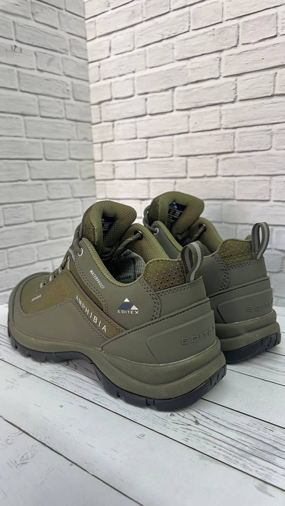 Полуботинки EDITEX AMPHIBIA W981-9 хаки