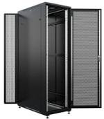 Шкаф напольный NTSS NTSS-R42U60100PD/PDD-BL
