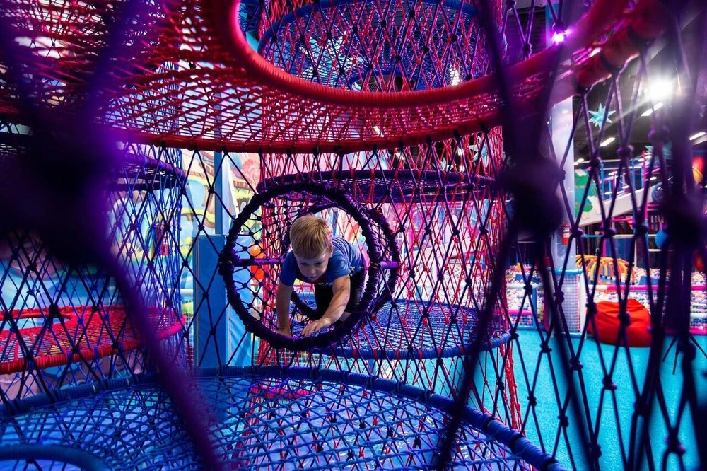 Высокие "Ульи" веревочный лабиринт 3,6*3,6*5,1 м