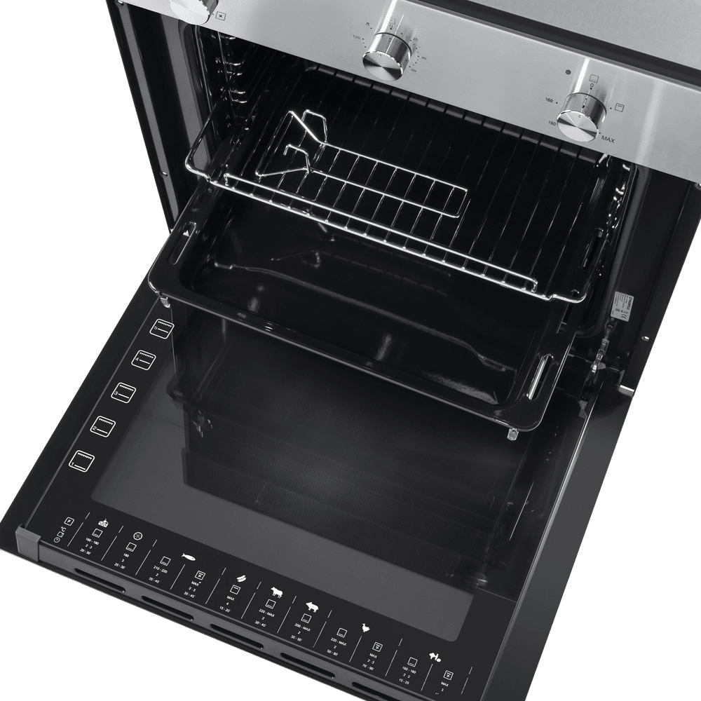 Шкаф духовой газоэлектрический MAUNFELD EOGC604S Slim