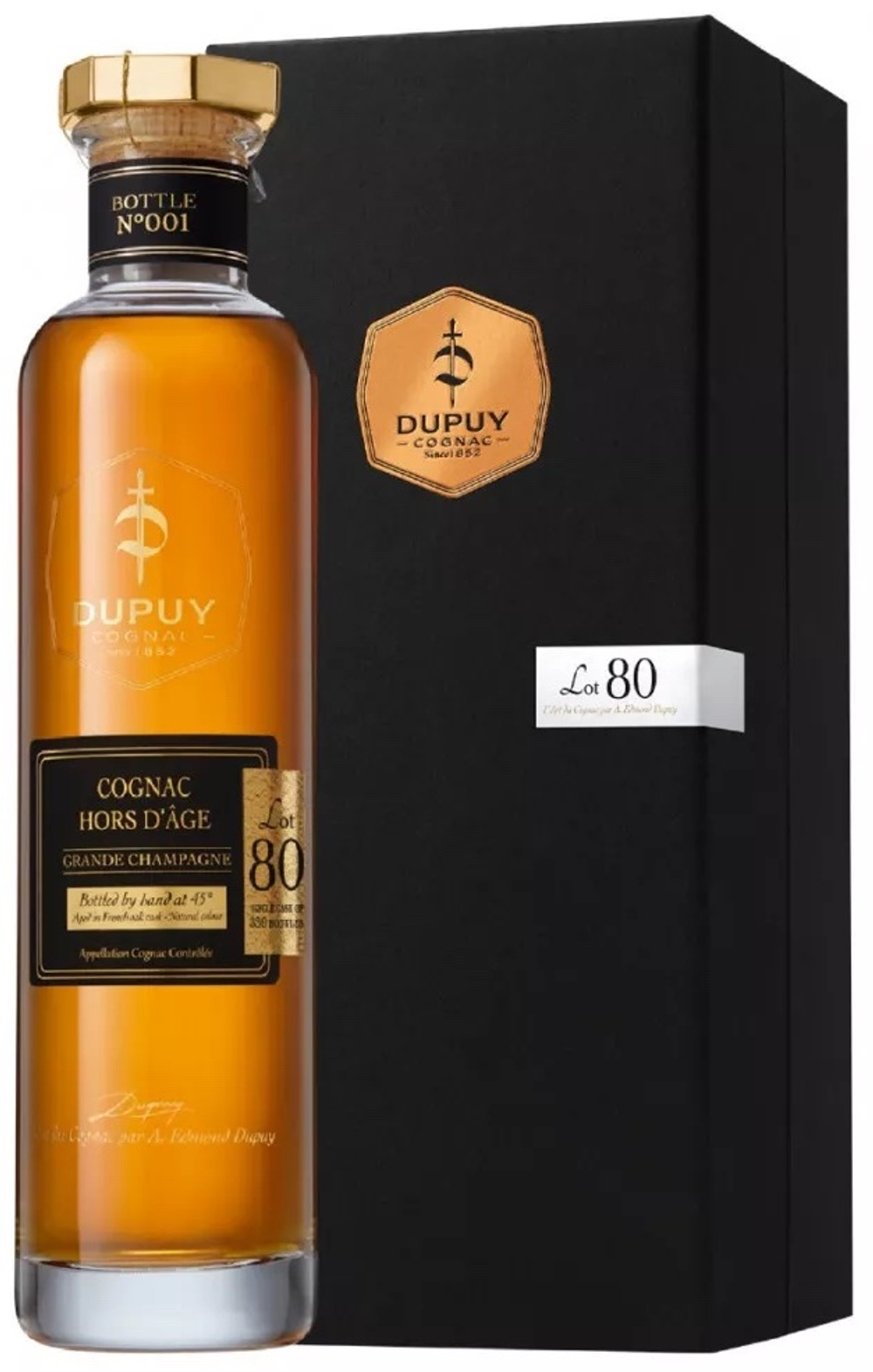 Коньяк Dupuy Lot 80 Hors d'Age, Grande Champagne AOC, 0.7 л