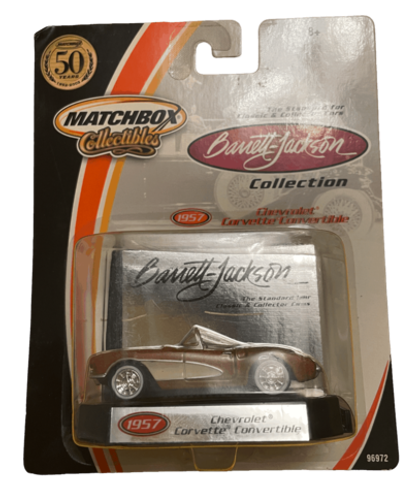 Matchbox Collectibles Barret-Jackson Collection - 1957 Chevrolet Corvette Convertible (2002)