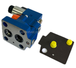 DBW20B2-5X/315CW110-50N9K4 - Предохранительный клапан Ду25 с давлением настройки до 315 бар, управление - X и Y - внутренние с разгрузкой B = открыт с электроуправлением W110