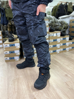 Костюм Горка 5 зима / чёрный питон