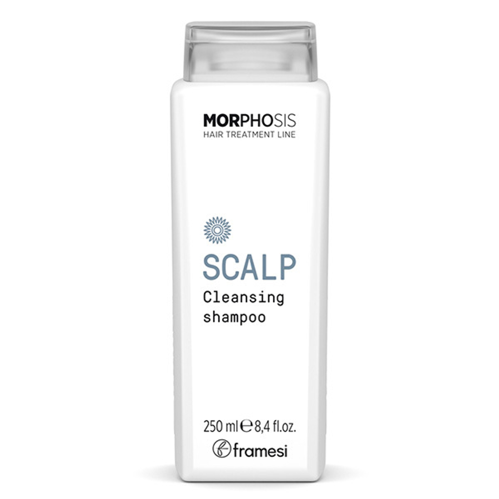 Глубоко очищающий шампунь для кожи головы Framesi Morphosis Scalp Cleansing Shampoo 250мл