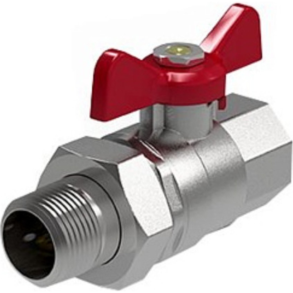 Кран шаровый Royal Thermo OPTIMAL 1/2" НН, бабочка