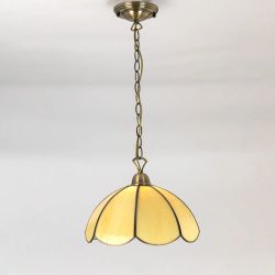 Citilux Познань CL443111 Подвесной светильник витражный Бронза