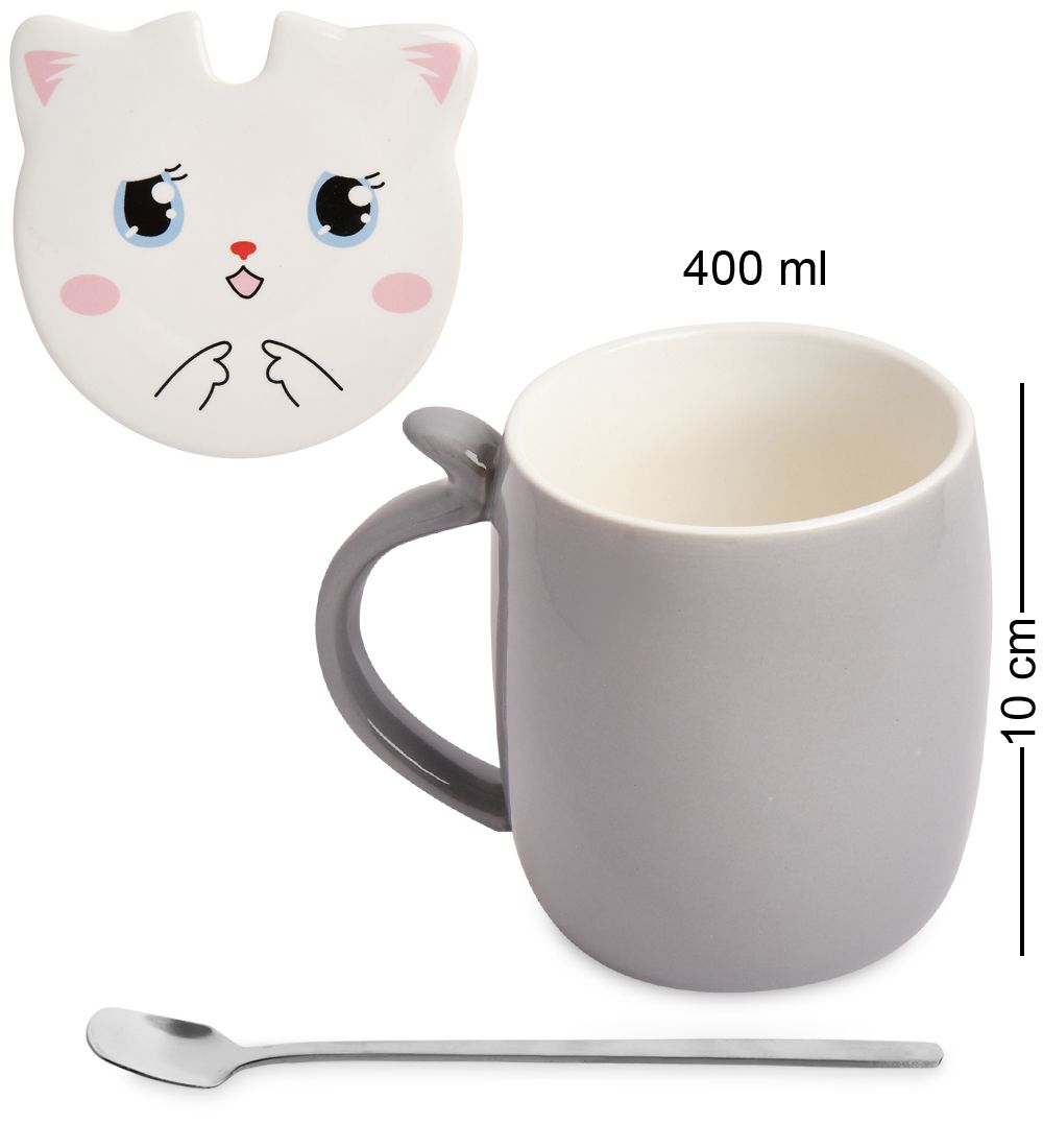 GAEM Art MUG-351/1 Кружка «Котик танцует. Будь как котик!»