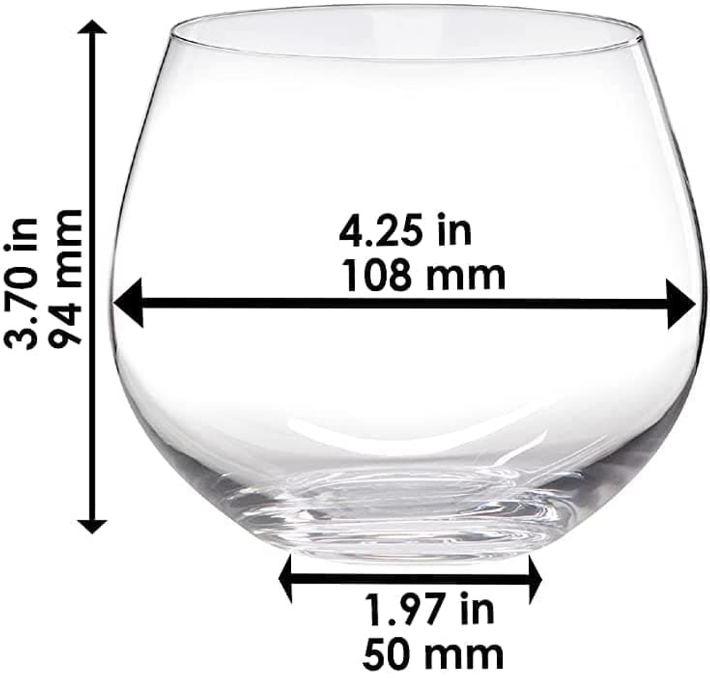 Набор из 2-х бокалов для белого вина O Wine Tumbler Oaked Chardonnay 580 мл Riedel