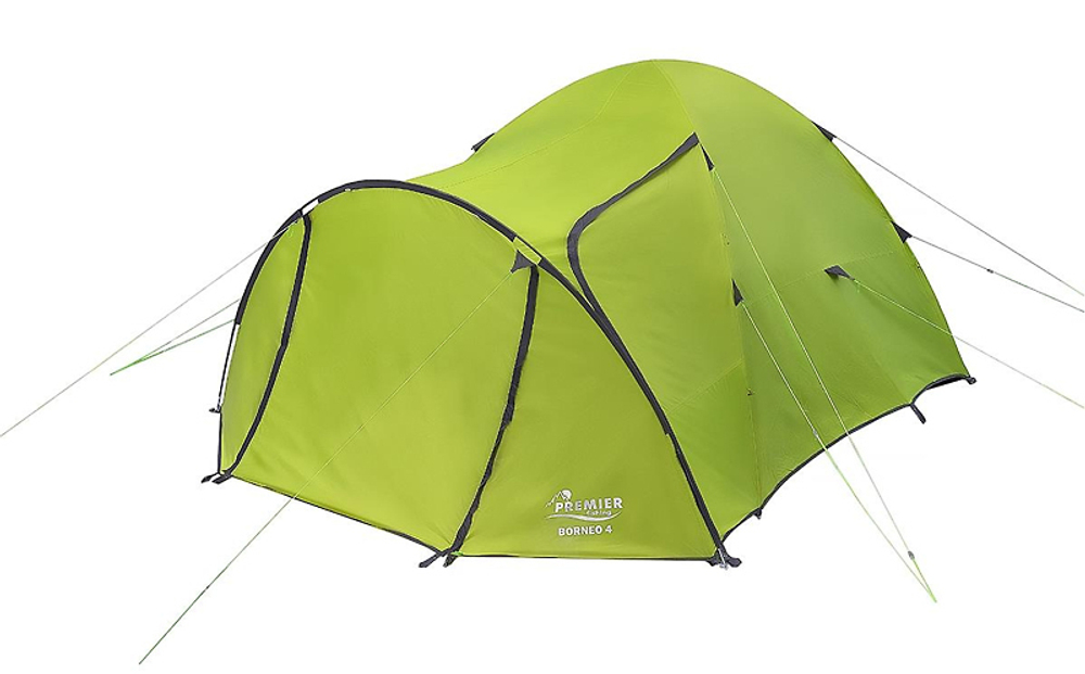 Палатка Premier Fishing Borneo-4-G зеленая [211337]