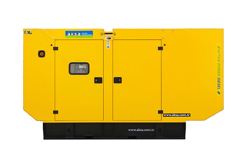 Дизельный генератор AKSA APD 165 A в кожухе