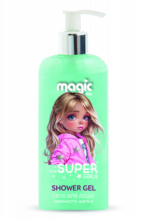 Гель для душа, 250мл, "Magic For super Girl"
