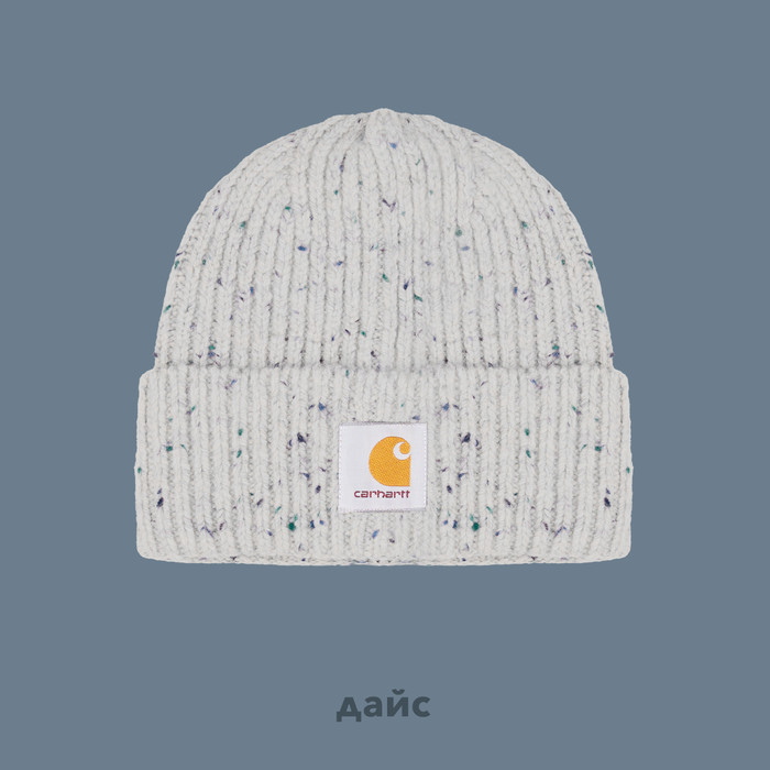 Шапка Carhartt WIP Anglistic Beanie артикул:I013193-moonbeam - купить в магазине Дайс