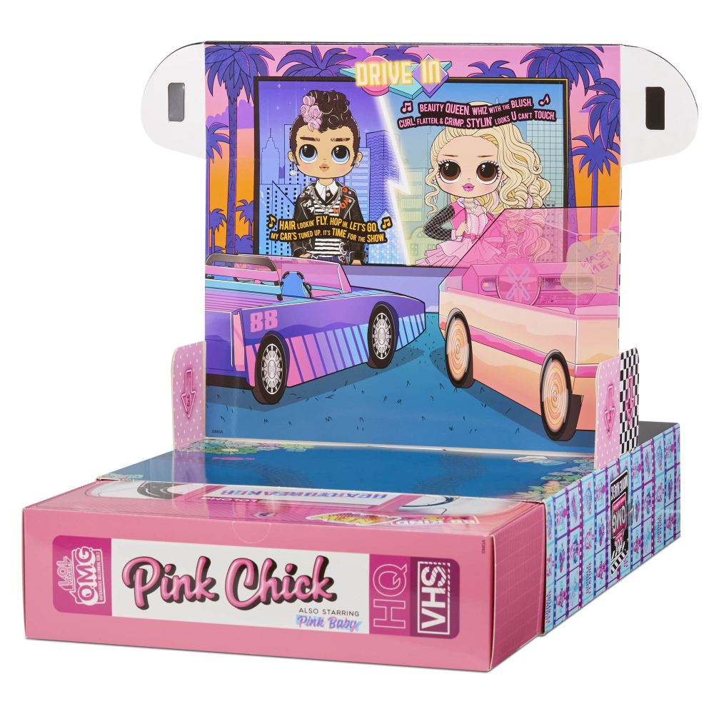 Набор из двух кукол LOL OMG Movie Magic: Tough Dude и Pink Chick