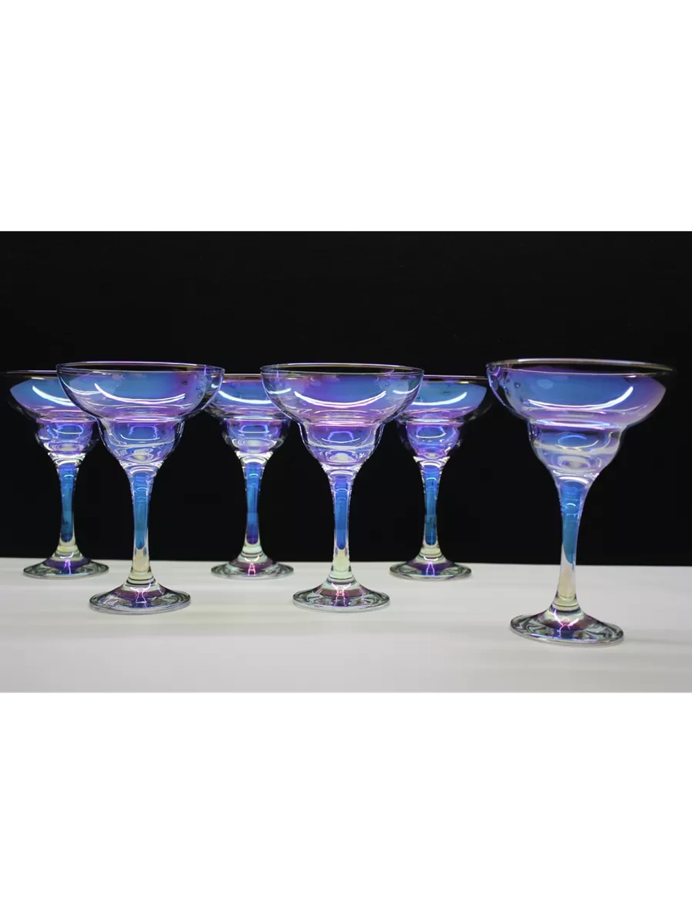 Бокалы для вина "Радужная коллекция" 6 шт