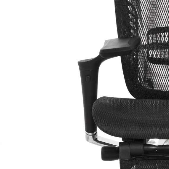 Кресло EXPERT 2 SPRING RSPM 01 (сидение MAX с поднож, подлокотн 6D(360), сетка чёрн/каркас чёрн)