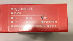 Светодиодные лампы фар Нива 4х4/Легенд (ближн/дальн) (2шт)