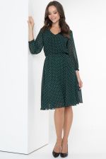 Платье Сицилия (шифон, грин) Diolche (Акция)