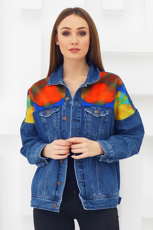 LIGVIANNI Джинсовая куртка Denim Jacket Husky