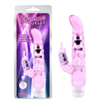 Гелевый вибратор с клиторальной стимуляцией My Dual Pleasure, розовый (Цвет: розовый)