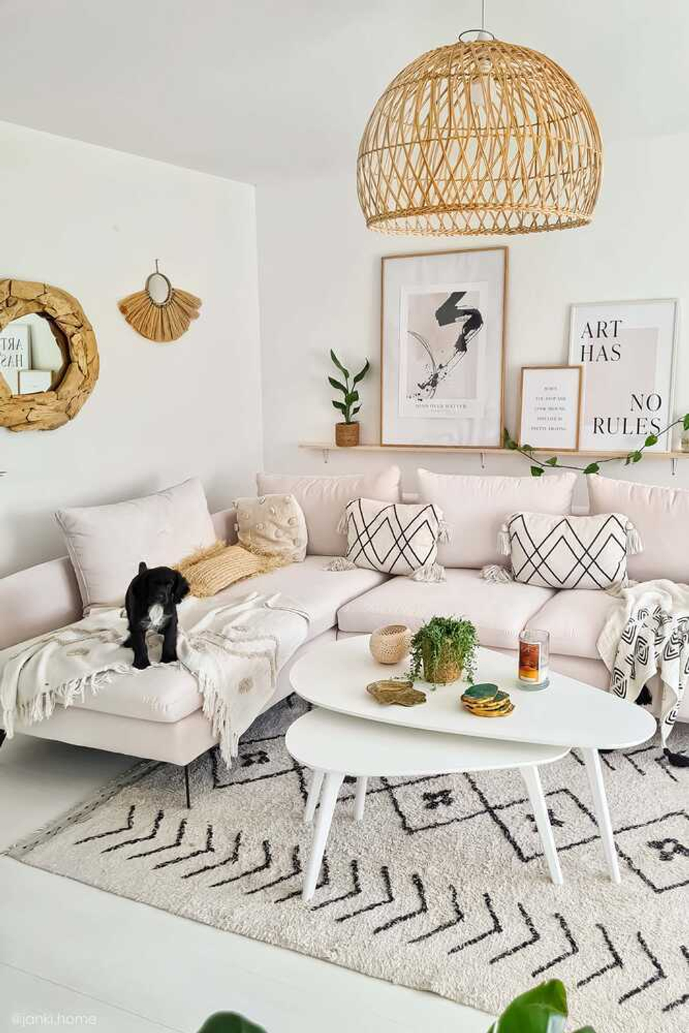 Ковер Lorena Canals Bereber Rhombs S (120 x 170 см)