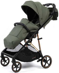 Прогулочная коляска Peppy Amici Green рама Gold