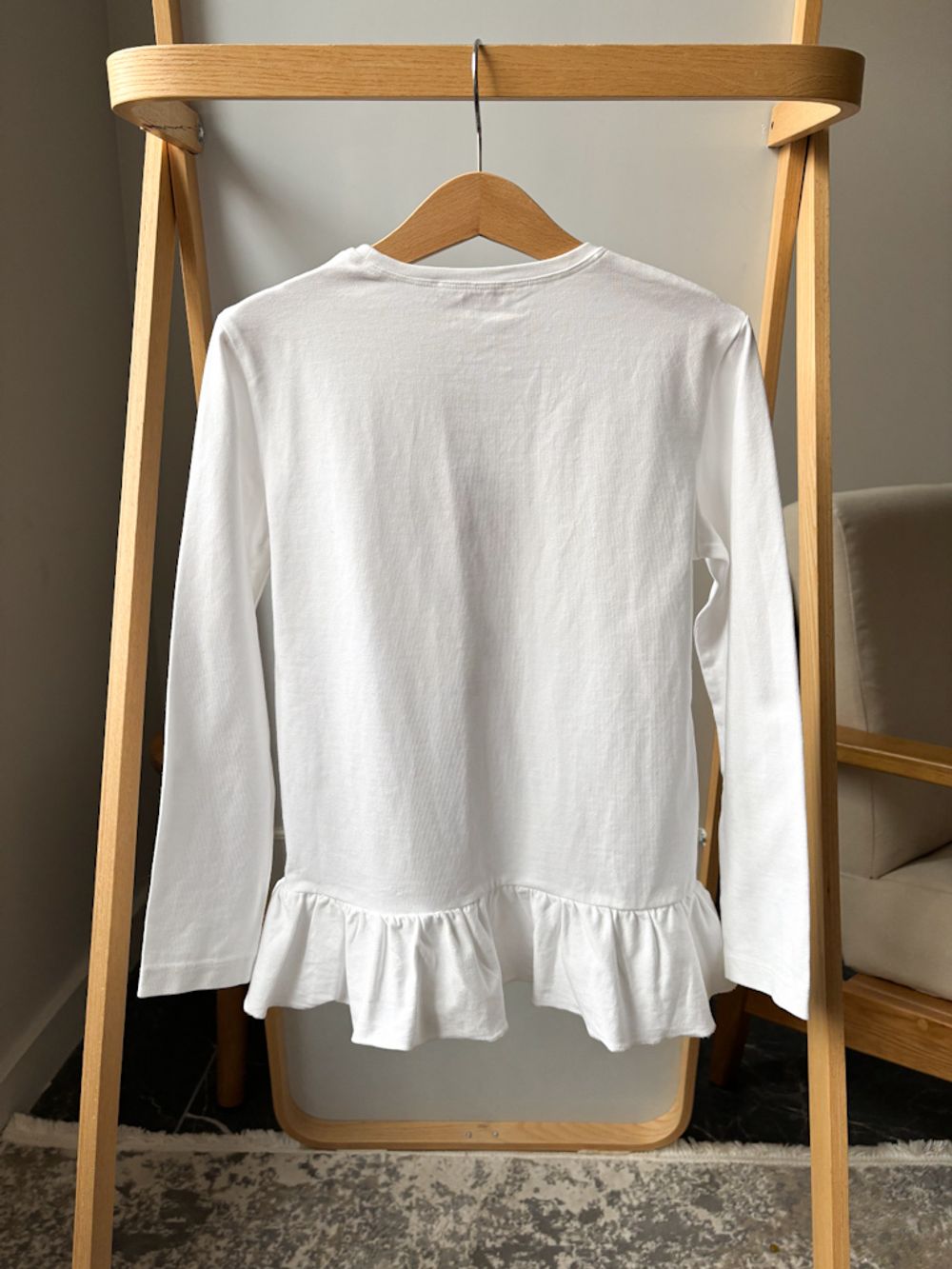 Хлопковый лонгслив Monnalisa, 128