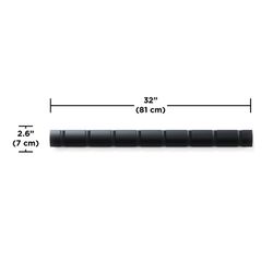 Вешалка настенная Flip, 81см, 8 крючков, черная