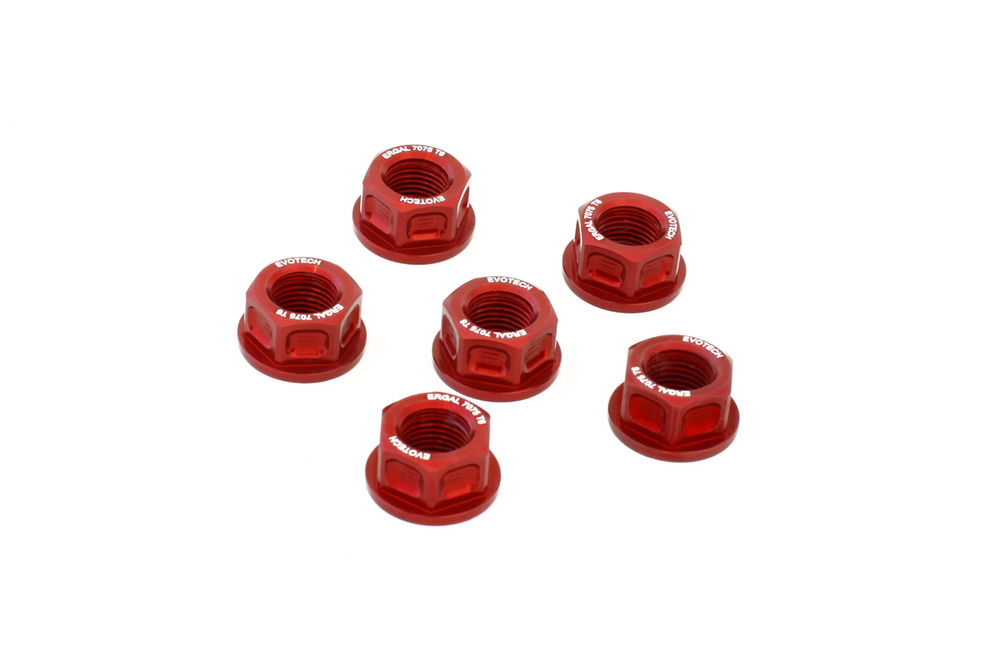 Evotech-rc Комплект гаек фланца звезды M10X1 TBK6-035