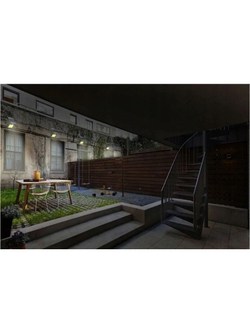 Фонарь на солнечной батарее с датчиком движения