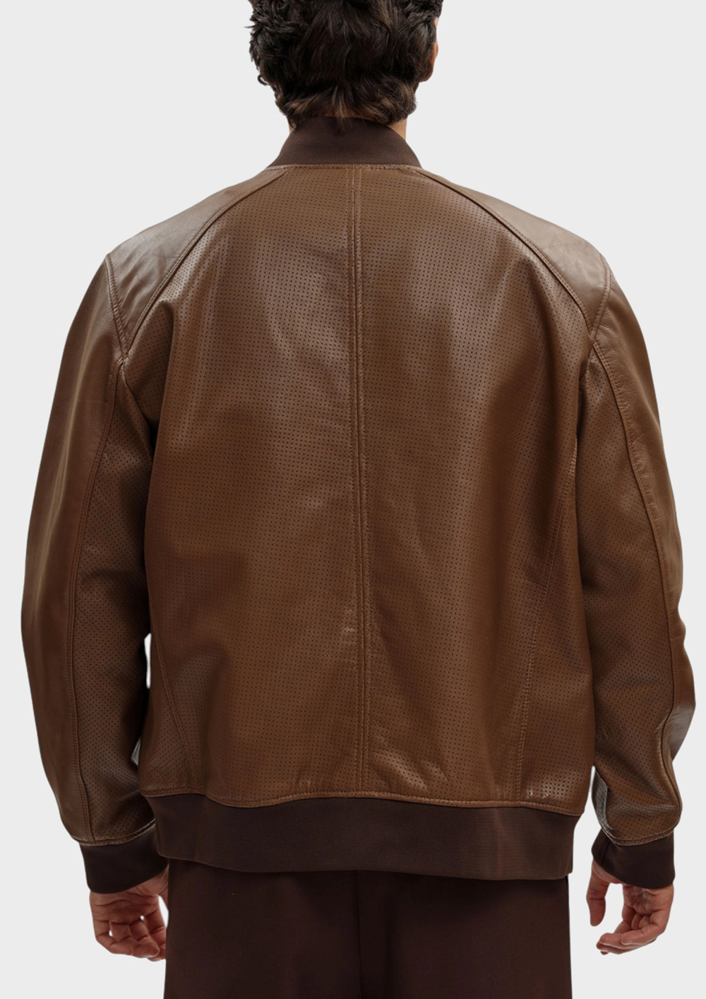 Куртка кожаная Strellson Vance Cornstalk