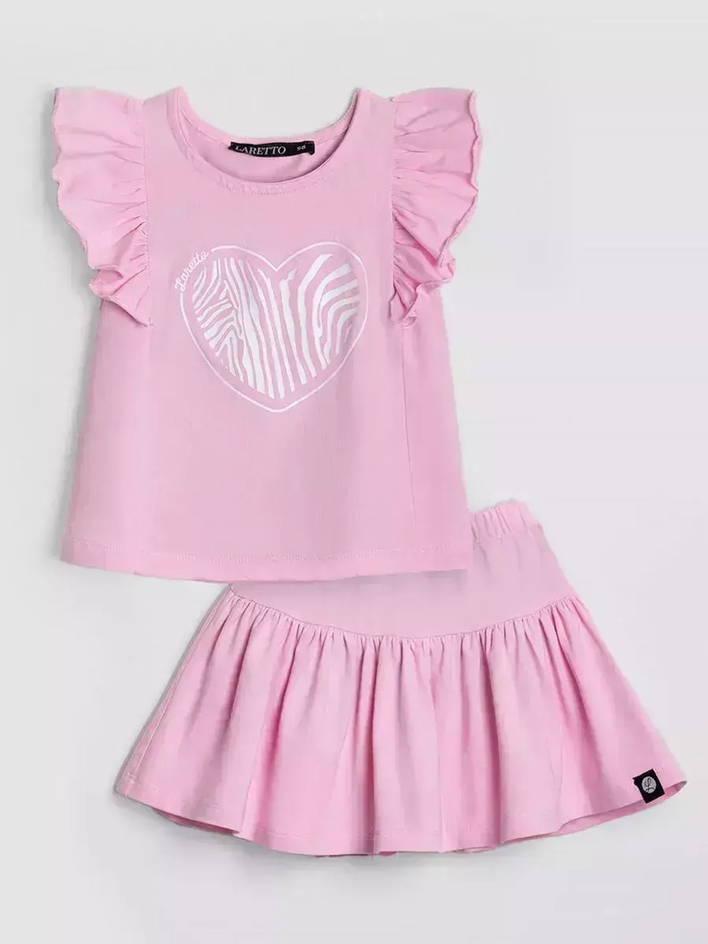 Костюм в садик для девочки юбка и футболка