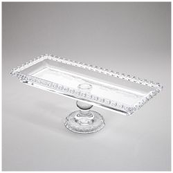 БЛЮДО СЕРВИРОВОЧНОЕ "SWEETY" НА НОЖКЕ 30Х13Х10 СМ