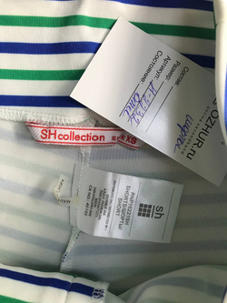 Шорты SH Collection в яркую полоску, маркировка XS, визуально на 42 размер